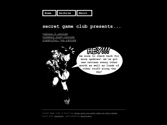 archive screenshot
