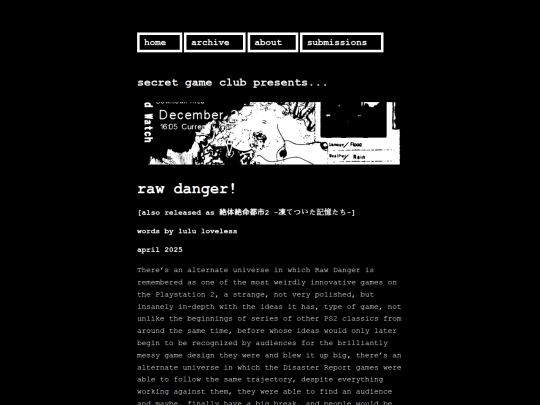 posts/raw danger screenshot