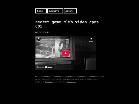 video spots/videospot001 screenshot