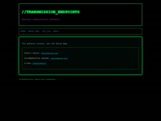 pages/contact screenshot