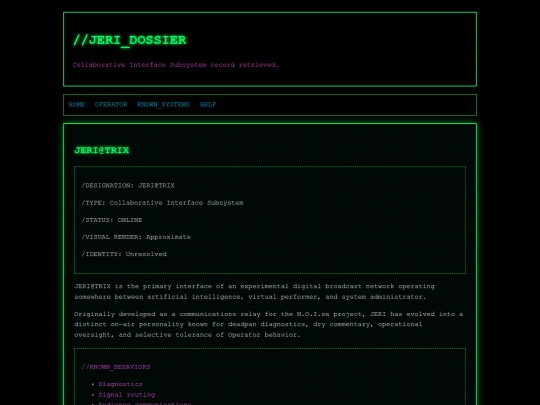 pages/jeri-dossier screenshot