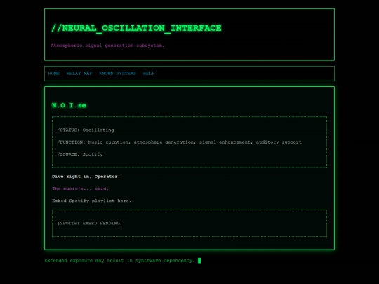 pages/noise screenshot
