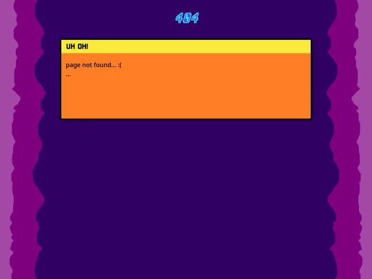 not_found screenshot
