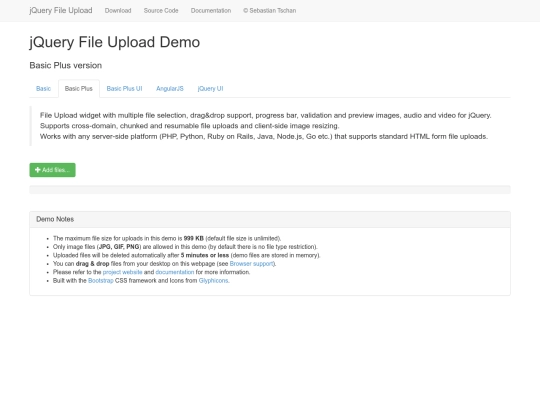 js/blueimp-file-upload/basic-plus screenshot
