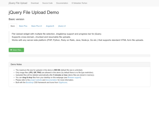 js/blueimp-file-upload/basic screenshot