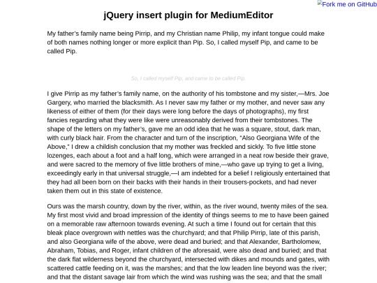 js/medium-editor-insert-plugin/examples screenshot