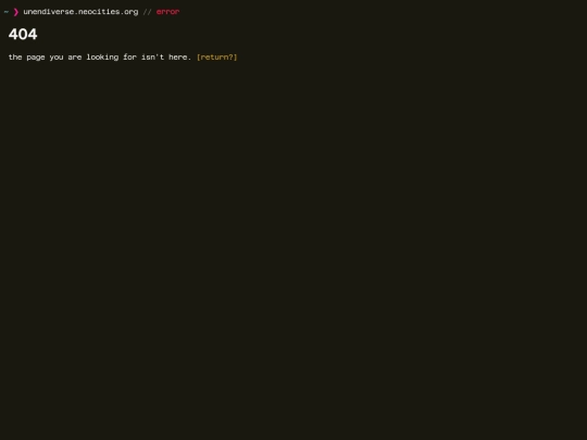 not_found screenshot