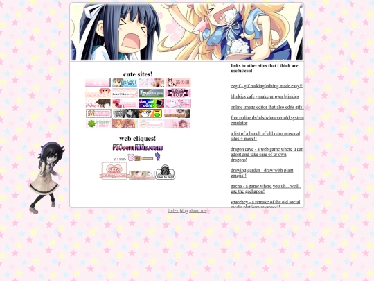 links screenshot