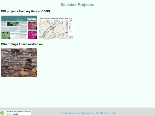 Projects screenshot