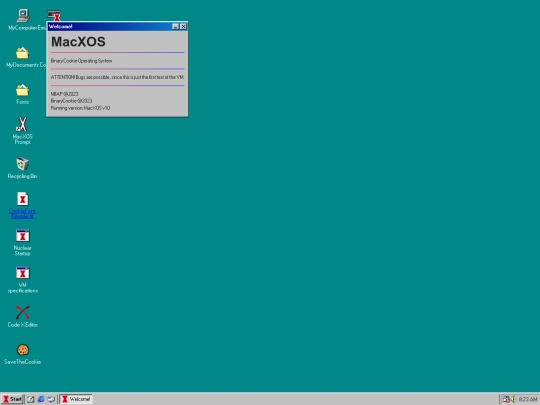 MacXOS screenshot