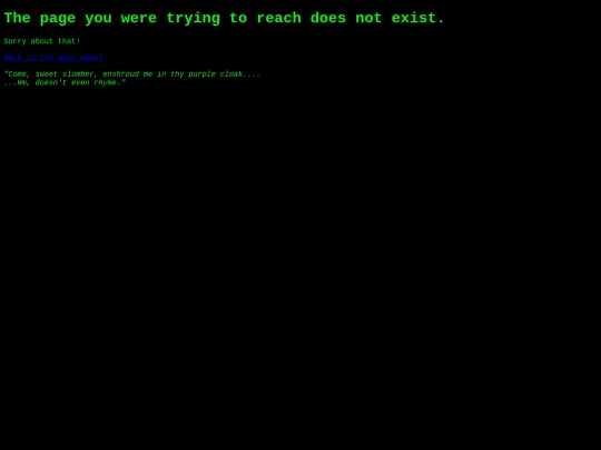 not_found screenshot
