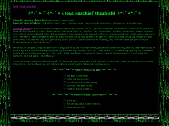 interests/mischief screenshot