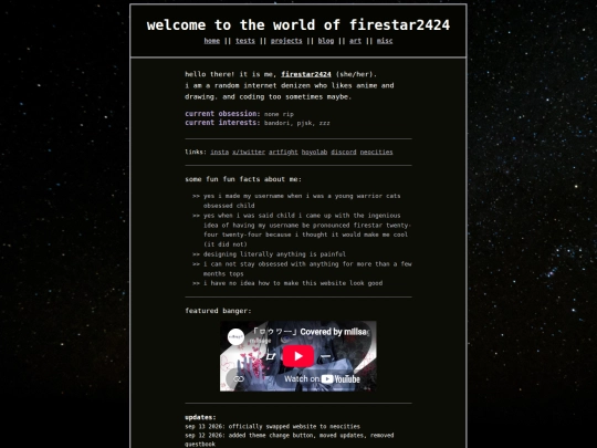 index screenshot