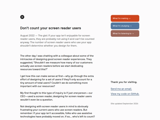 dont-count-your-screen-reader-users screenshot