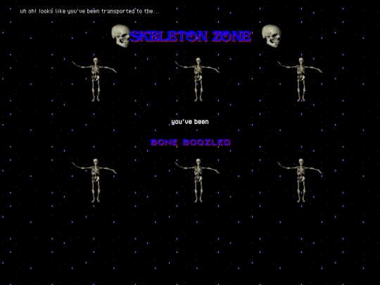 skeletonzone screenshot