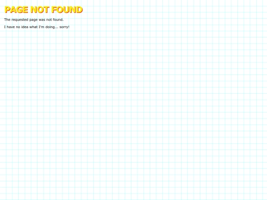 not_found screenshot
