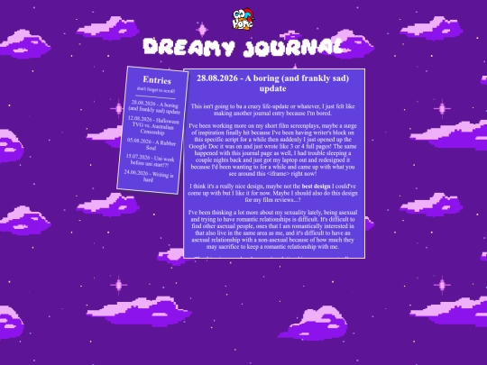 journal screenshot