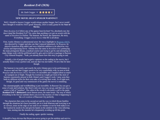 reviews/entries/resident-evil screenshot