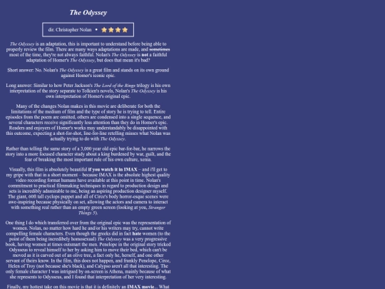 reviews/entries/the-odyssey screenshot