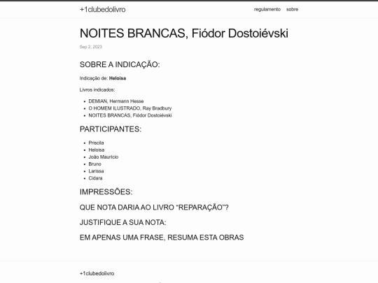 jekyll/update/2023/09/02/NOITES-BRANCAS-Fiodor-Dostoievski screenshot