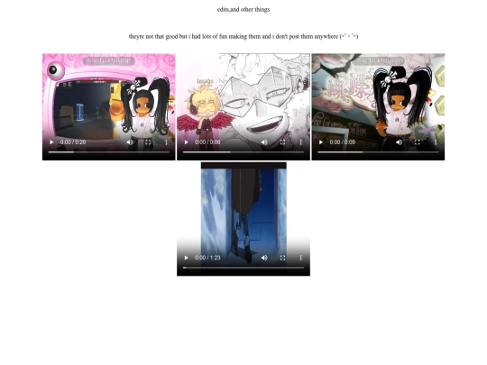 videos screenshot
