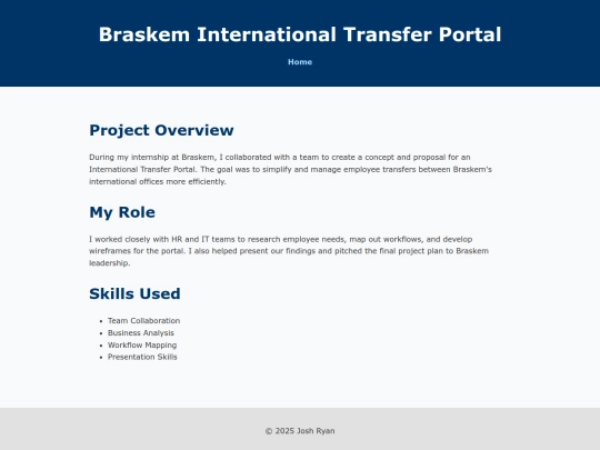 braskemproject screenshot