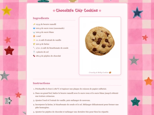 cookies screenshot