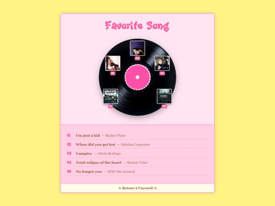 musiques screenshot