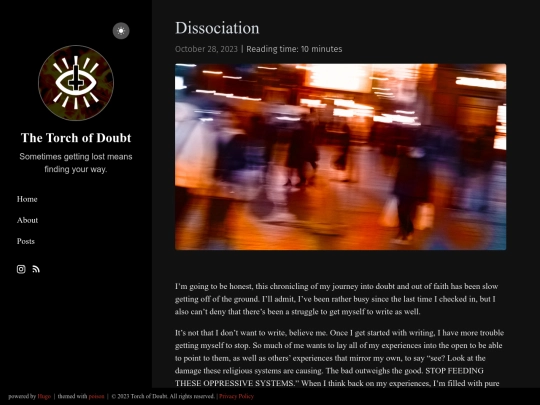 posts/dissociation screenshot