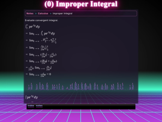 math/cal/improper-int screenshot