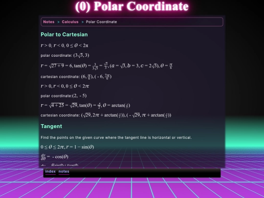 math/cal/pol-cor screenshot