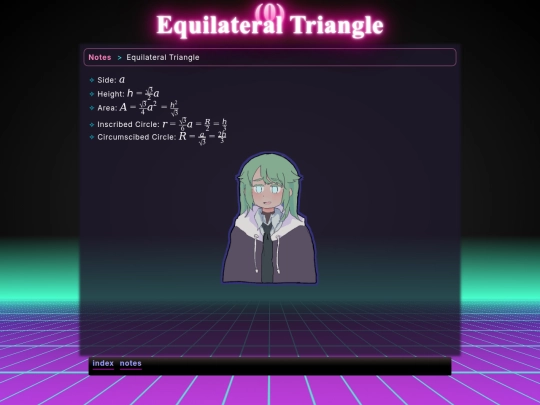 math/equilateral-triangle screenshot