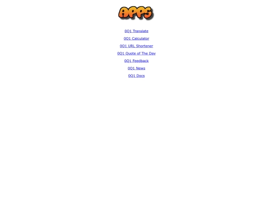 apps screenshot