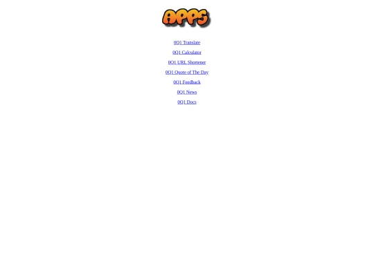 apps screenshot