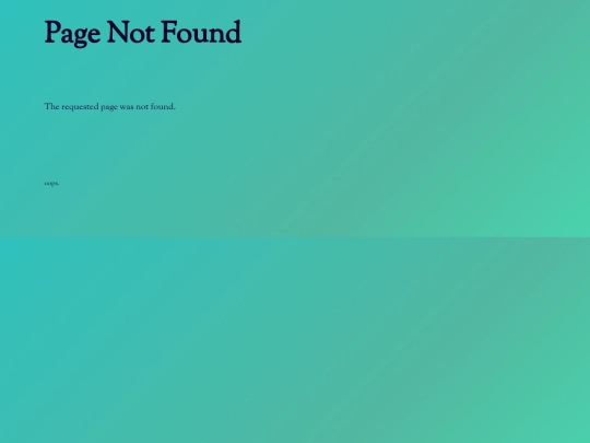not_found screenshot