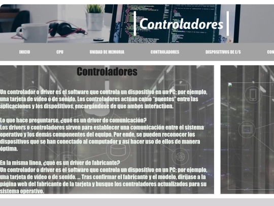 control screenshot