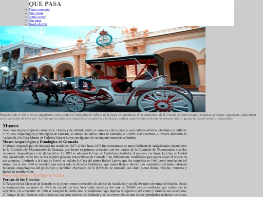 marketing/granada/quepasa screenshot