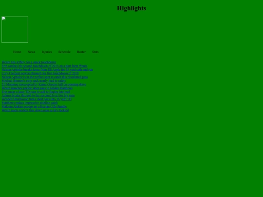 highlights/highlights screenshot