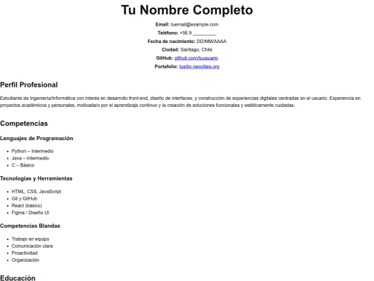 cv screenshot
