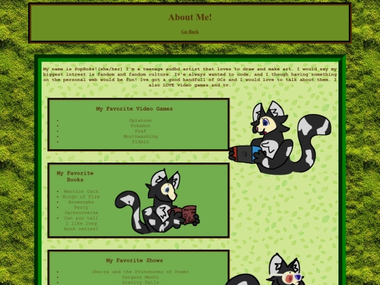AboutMe screenshot