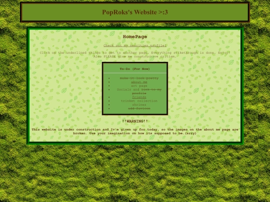 index screenshot