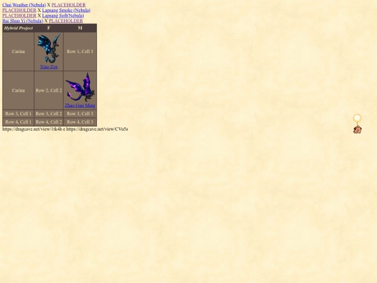 dragcave/breedproject screenshot