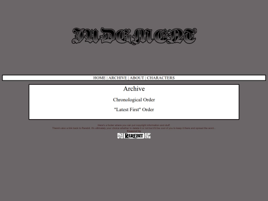 archive screenshot