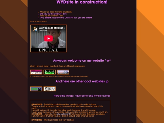 tests/testsite5 screenshot