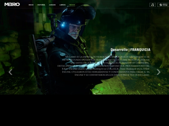 paginas/nexos screenshot