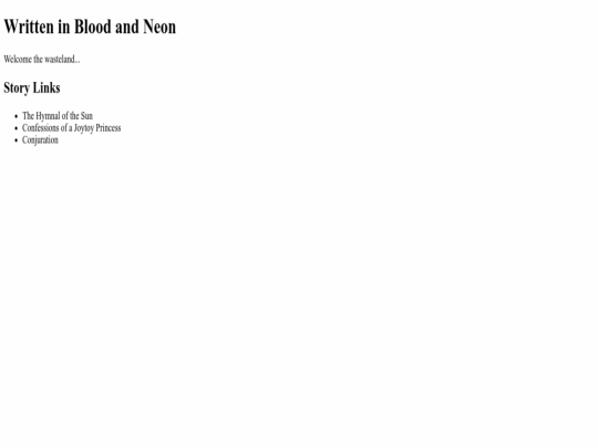 index screenshot