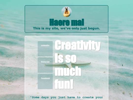 splash-page screenshot
