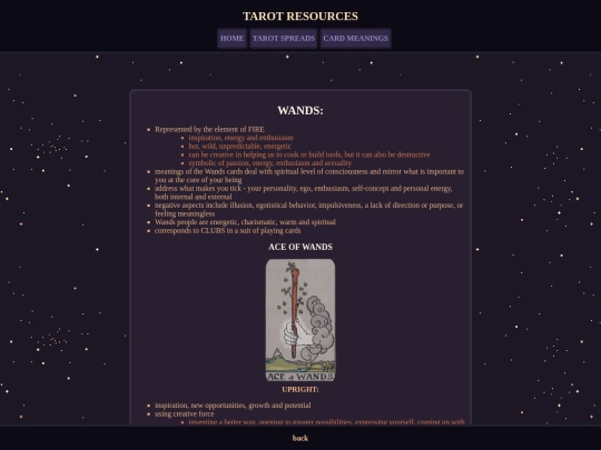 minor/wands screenshot