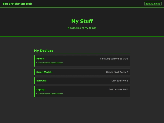 stuff screenshot