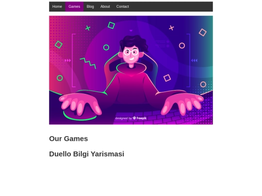 games screenshot